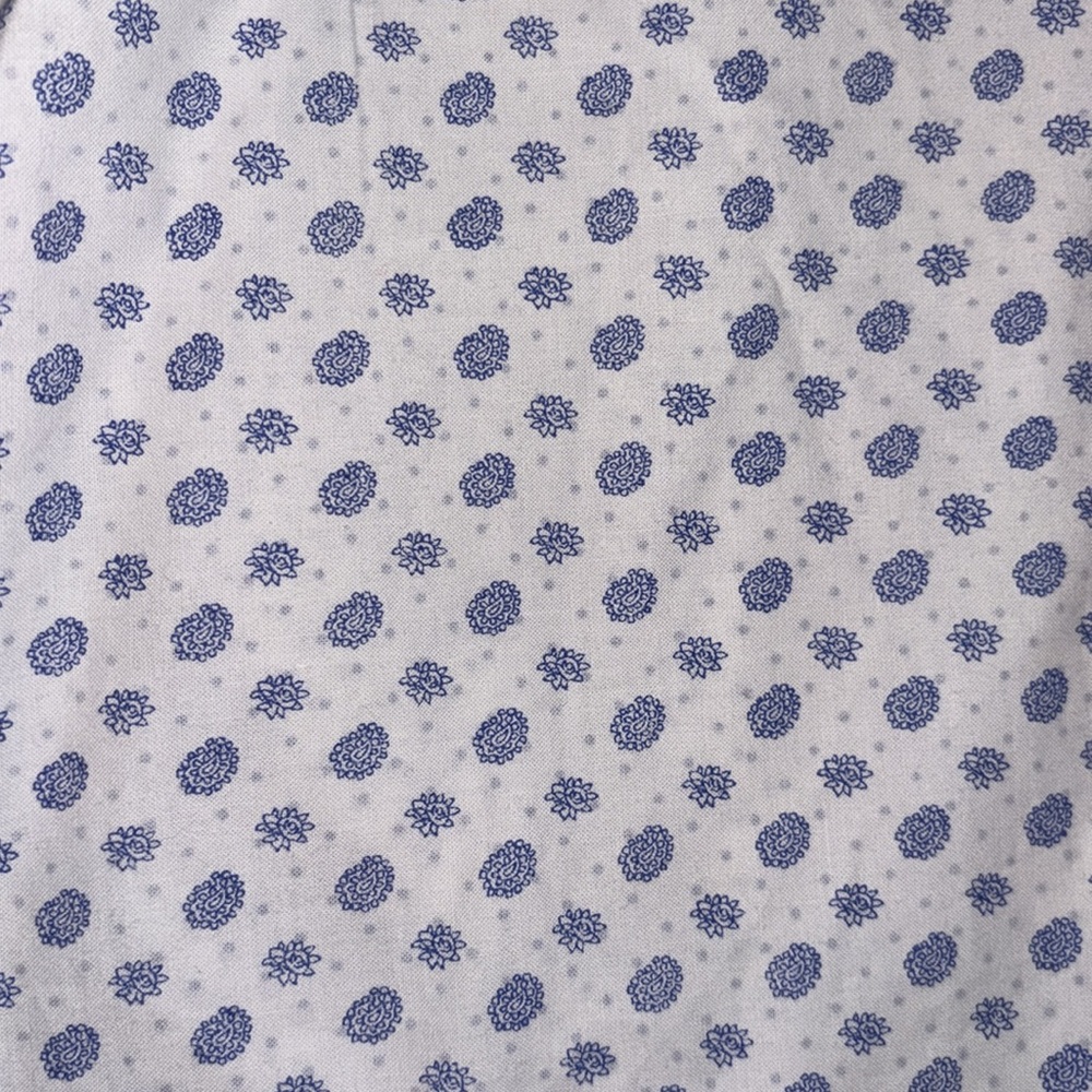 Ted Baker Endurance White and Blue Geometric Shirt - Picture 4 of 6